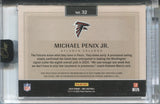2024 Michael Penix Jr. Panini One ROOKIE DUAL PATCH AUTO 020/199 AUTOGRAPH RC #32 Atlanta Falcons