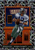 2022 Roger Staubach Donruss Optic DOWNTOWN #DT-RS Dallas Cowboys HOF