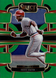 2024 Ozzie Smith Panini Select CONCOURSE LEVEL EMERALD GREEN 4/5 #31 St. Louis Cardinals HOF