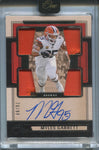 2024 Myles Garrett Panini One QUAD PATCH AUTO 70/99 AUTOGRAPH RELIC #52 Cleveland Browns