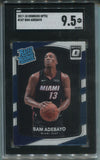 2017-18 Bam Adebayo Donruss Optic RATED ROOKIE RC SGC 9.5 #187 Miami Heat 2052