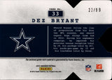 2012 Dez Bryant Panini Gridiron XO DIE CUT JERSEY 22/99 RELIC #33 Dallas Cowboys