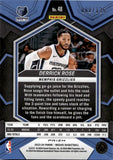 2023-24 Derrick Rose Panini Mosaic BLUE ICE 080/125 #48 Memphis Grizzlies