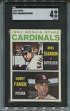 1964 Mike Shannon Harry Fanok Topps ROOKIE STARS SGC 4 #262 St. Louis Cardinals 2633