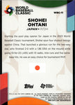 2023 Shohei Ohtani Topps Series 2 2023 WORLD BASEBALL CLASSIC STARS #WBC-11 Japan