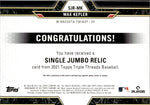 2021 Max Kepler Topps Triple Threads JUMBO JERSEY 40/48 RELIC #SJR-MK Minnesota Twins