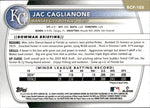 2025 Jac Caglianone Bowman Chrome Prospects BLUE REPTILIAN REFRACTOR 017/150 #BCP-103 Kansas City Royals