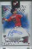2023 Vaughn Grissom Topps Pristine ROOKIE BLUE PULSAR REFRACTOR AUTO 60/75 AUTOGRAPH #PA-VG Atlanta Braves