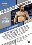 2023 Karrion Kross Donruss Elite SIGNATURES RED INK AUTO 02/49 AUTOGRAPH #ES-KKR Friday Night Smackdown