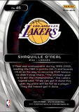 2023-24 Shaquille O'Neal Panini Spectra TITAN INTERNATIONAL GREEN 52/75 #45 Los Angeles Lakers HOF