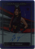 2022 Io Shirai Panini Impeccable WWE PURPLE STAINLESS STARS AUTO 49/49 AUTOGRAPH #SS-IOS Monday Night Raw