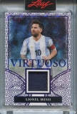 2026 Lionel Messi Leaf Art of Sport VIRTUOSO PURPLE FOIL JERSEY 09/12 RELIC #V-20 Argentina