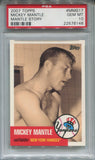 2007 Mickey Mantle Topps MANTLE STORY PSA 10 #MMS17 New York Yankees 6148