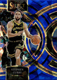 2023-24 Steph Curry Panini Select PREMIER LEVEL BLUE CRACKED ICE #145 Golden State Warriors