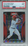 2019 Justin Williams Panini Prizm RED PRIZM ROOKIE RC PSA 9 #259 St. Louis Cardinals 1824