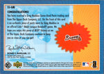 2002 Greg Maddux Upper Deck SONS OF SUMMER JERSEY RELIC #SS-GM Atlanta Braves HOF
