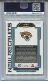 2021 Trevor Lawrence Panini Prizm GOLD VINYL NEW RECRUITS ROOKIE 2/5 RC PSA 10 #NR1 Jacksonville Jaguars 9376