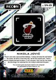 2023-24 Nikola Jovic Panini Recon JERSEY AUTO 44/99 AUTOGRAPH RELIC #SPA-JOV Miami Heat