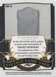 2025 Smoky Burgess Leaf In the Game Used RED FOIL JERSEY 2/3 RELIC #VM-13 Pittsburgh Pirates
