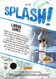 2021-22 LeBron James Donruss Optic SPLASH #11 Los Angeles Lakers
