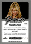 2022 Charo Leaf Pop Century PURPLE GLAMOUR AUTO 07/25 AUTOGRAPH #GG-C1 Sharknado