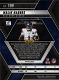 2025 Malik Nabers Panini Mosaic GOLD DISCO 05/10 #1 New York Giants