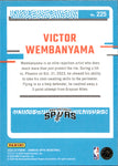 2023-24 Victor Wembanyama Donruss Optic RATED ROOKIE RC #225 San Antonio Spurs