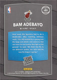 2017-18 Bam Adebayo Donruss Optic RATED ROOKIE RC #187 Miami Heat 4
