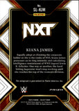 2023 Kiana James Panini Select WWE ROOKIE HOLO SILVER SIGNATURE SELECTIONS AUTO AUTOGRAPH #SLK-KJM Friday Night Smackdown