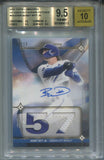 2023 Bobby Witt Jr. Topps Luminaries HIT KINGS DUAL PATCH AUTO 10/15 AUTOGRAPH RELIC BGS 9.5/10 #HKAP-BW Kansas City Royals 4113