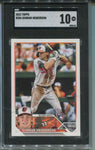 2023 Gunnar Henderson Topps Series 1 ROOKIE RC SGC 10 #206 Baltimore Orioles 5143