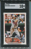 2023 Gunnar Henderson Topps Series 1 ROOKIE RC SGC 10 #206 Baltimore Orioles 5143