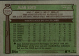2025 Juan Soto Topps Heritage Chrome LIGHT BLUE SPARKLE REFRACTOR #286 New York Mets