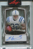 2025 Edgerrin James Leaf Sports Heroes BRONZE FOIL CLEAR AUTO 05/12 AUTOGRAPH #BA-EJ1 Indianapolis Colts HOF