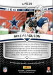 2024 Jake Ferguson Panini Certified PURPLE PIECE OF THE GAME PATCH 07/10 RELIC #POG-JFN Dallas Cowboys