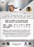 2024-25 Frank Nazar Upper Deck Series 1 YOUNG GUNS ROOKIE RC #227 Chicago Blackhawks