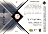 2000 Derek Jeter Upper Deck Black Diamond PIECE OF HISTORY BAT RELIC #DJ New York Yankees HOF