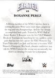 2025 Roxanne Perez Topps Exalted GREEN 23/50 #69 Monday Night Raw