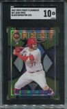 2022 Juan Yepez Topps Finest FLASHBACKS ROOKIE BLACK REFRACTOR 02/25 RC SGC 9.5 #67 St. Louis Cardinals 5255