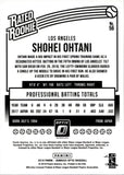 2018 Shohei Ohtani Donruss Optic RATED ROOKIE (HITTING) #56 Anaheim Angels