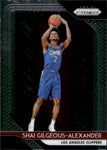 2018-19 Shai Gilgeous-Alexander Panini Prizm ROOKIE RC #184 Los Angeles Clippers 7