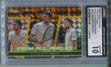 2025 Alexander Bublik Topps Chrome FROM ALL ANGLES GOLD GEOMETRIC REFRACTOR 29/50 CGC 10 #FAA-19 Tennis 3006