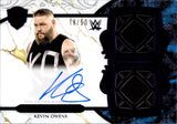 2025 Kevin Owens Topps Royalty WWE PURPLE FOIL REGALIA DUAL SHIRT AUTO 18/50 AUTOGRAPH RELIC #RES-KOW Friday Night Smackdown
