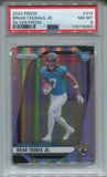 2024 Brian Thomas Jr. Panini Prizm HOLO SILVER ROOKIE RC PSA 8 #314 Jacksonville Jaguars 5893