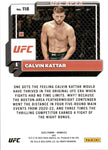 2023 Calvin Kattar Panini Donruss UFC SILVER LASER 94/99 #118 Featherweight