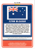 2023 Flynn McGahan Panini USA Stars & Stripes CRACKED ICE SIGNATURE MATERIALS PATCH AUTO 05/23 AUTOGRAPH RELIC #U18-FM Australia