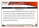 2013 Bryce Harper Topps Update EMERALD FOIL #US180 Washington Nationals