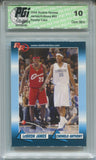 2003-04 LeBron James Carmelo Anthony Rookie Review ROOKIE RC PGI 10 #92 Cavaliers Nuggets