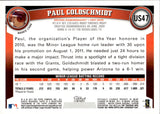 2011 Paul Goldschmidt Topps Update RED BORDER ROOKIE RC #US47 Arizona Diamondbacks