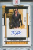 2025 Kelsey Plum Panini Impeccable WNBA IMPECCABLY DRESSED AUTO 28/49 AUTOGRAPH #IDS-KP Los Angeles Sparks
